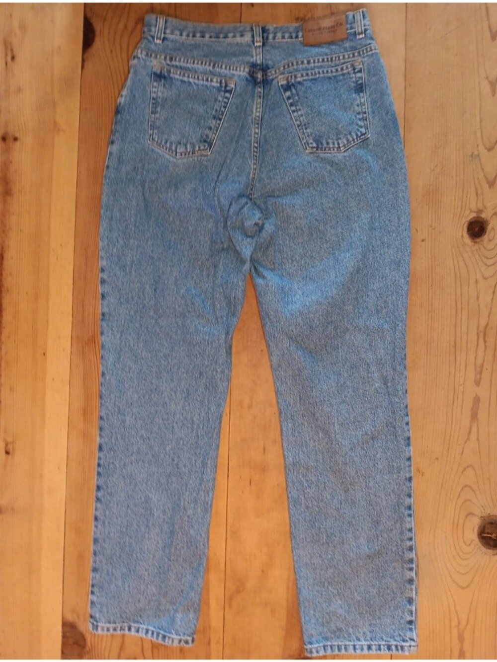 Vtg 90s Ralph Lauren Jeans Co Women 12 Straight Leg Medium Wash 100% Cotton